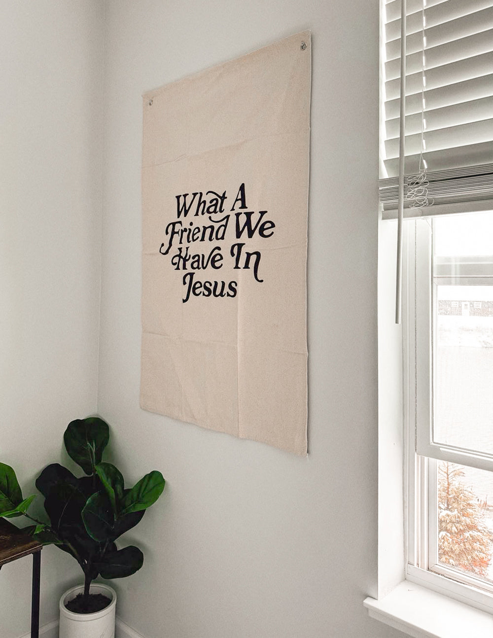 WHAT A FRIEND IN JESUS TAPESTRY