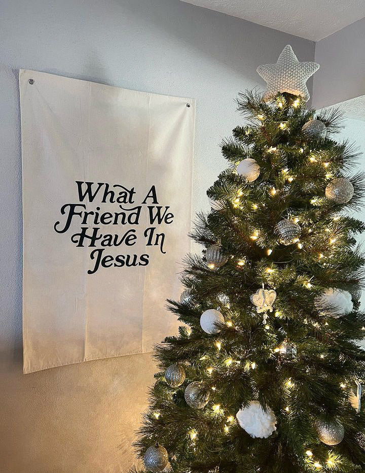 WHAT A FRIEND IN JESUS TAPESTRY