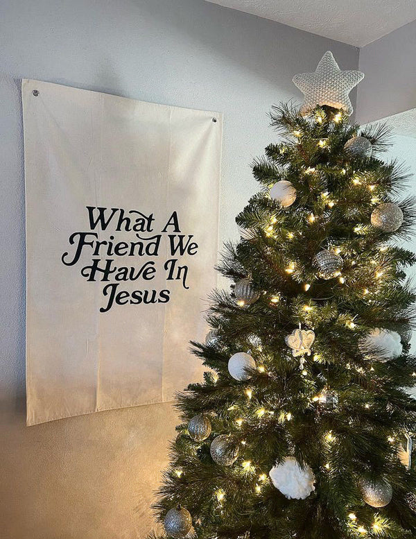 WHAT A FRIEND IN JESUS TAPESTRY
