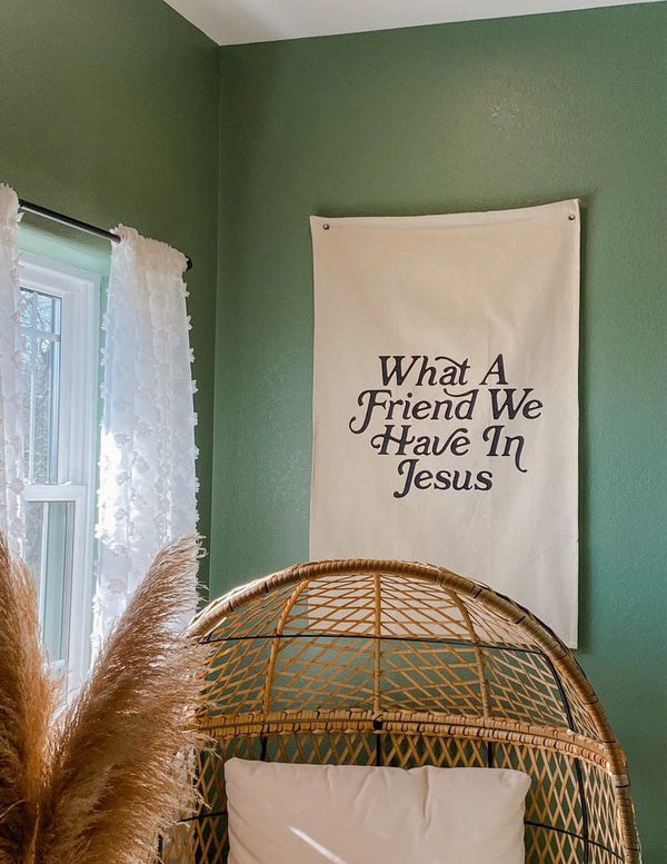 WHAT A FRIEND IN JESUS TAPESTRY