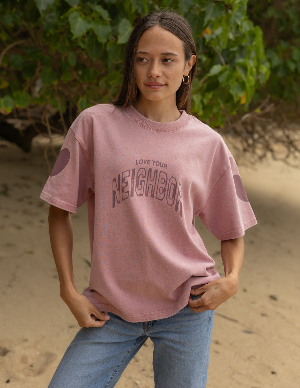 LOVE YOUR NEIGHBOR HEAVYWEIGHT TEE