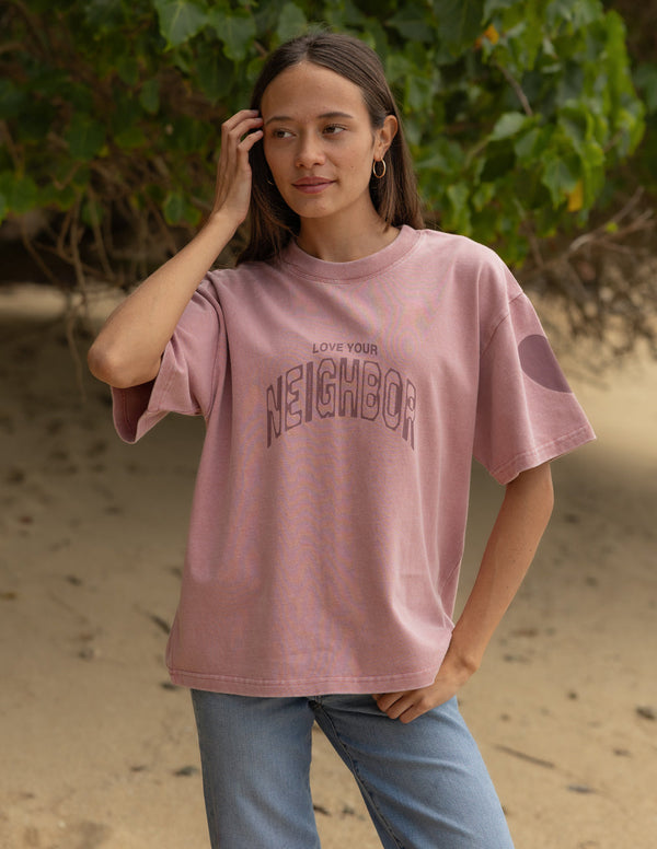 LOVE YOUR NEIGHBOR HEAVYWEIGHT TEE