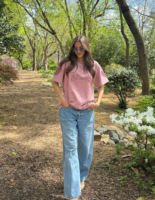 LOVE YOUR NEIGHBOR HEAVYWEIGHT TEE