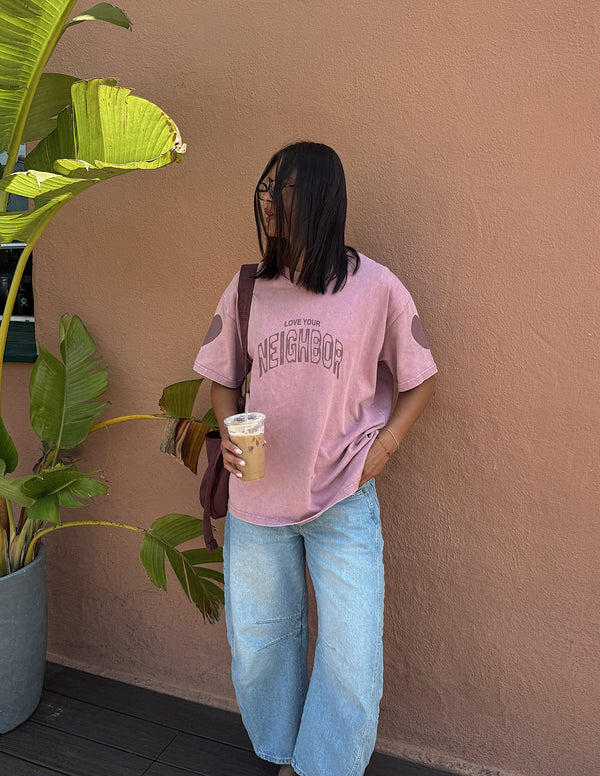 LOVE YOUR NEIGHBOR HEAVYWEIGHT TEE