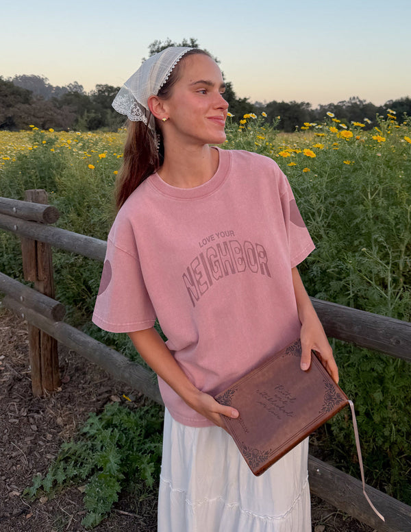LOVE YOUR NEIGHBOR HEAVYWEIGHT TEE