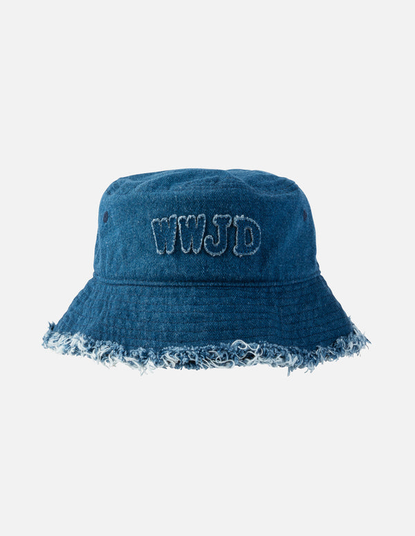 WWJD DENIM KIDS BUCKET HAT