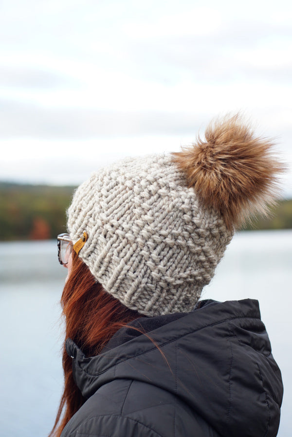 ETTA BEANIE IN GRAPHITE