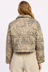 DINARA CAMO PUFFER JACKET