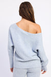 INEZ SLOUCH SWEATER TOP