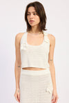 ISOLDE HALTER TOP