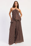 VALERIE WIDE PLEATED PANTS