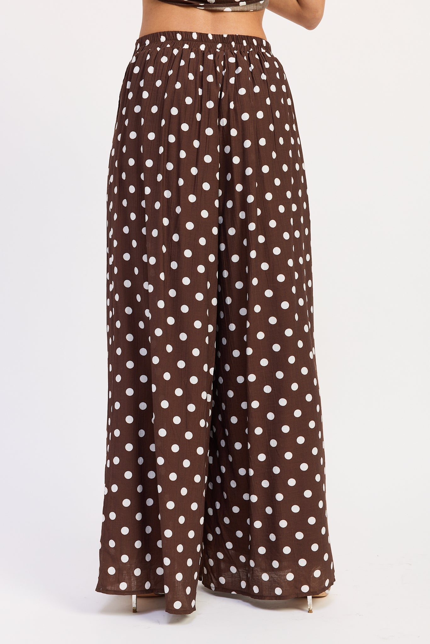 VALERIE WIDE PLEATED PANTS