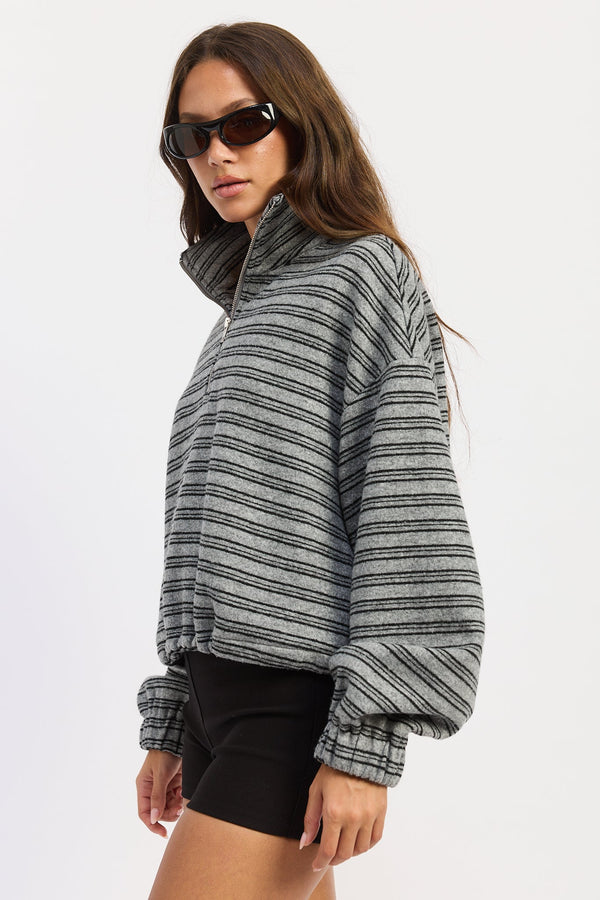 VIENNA OVERSIZED CORD SWEATER