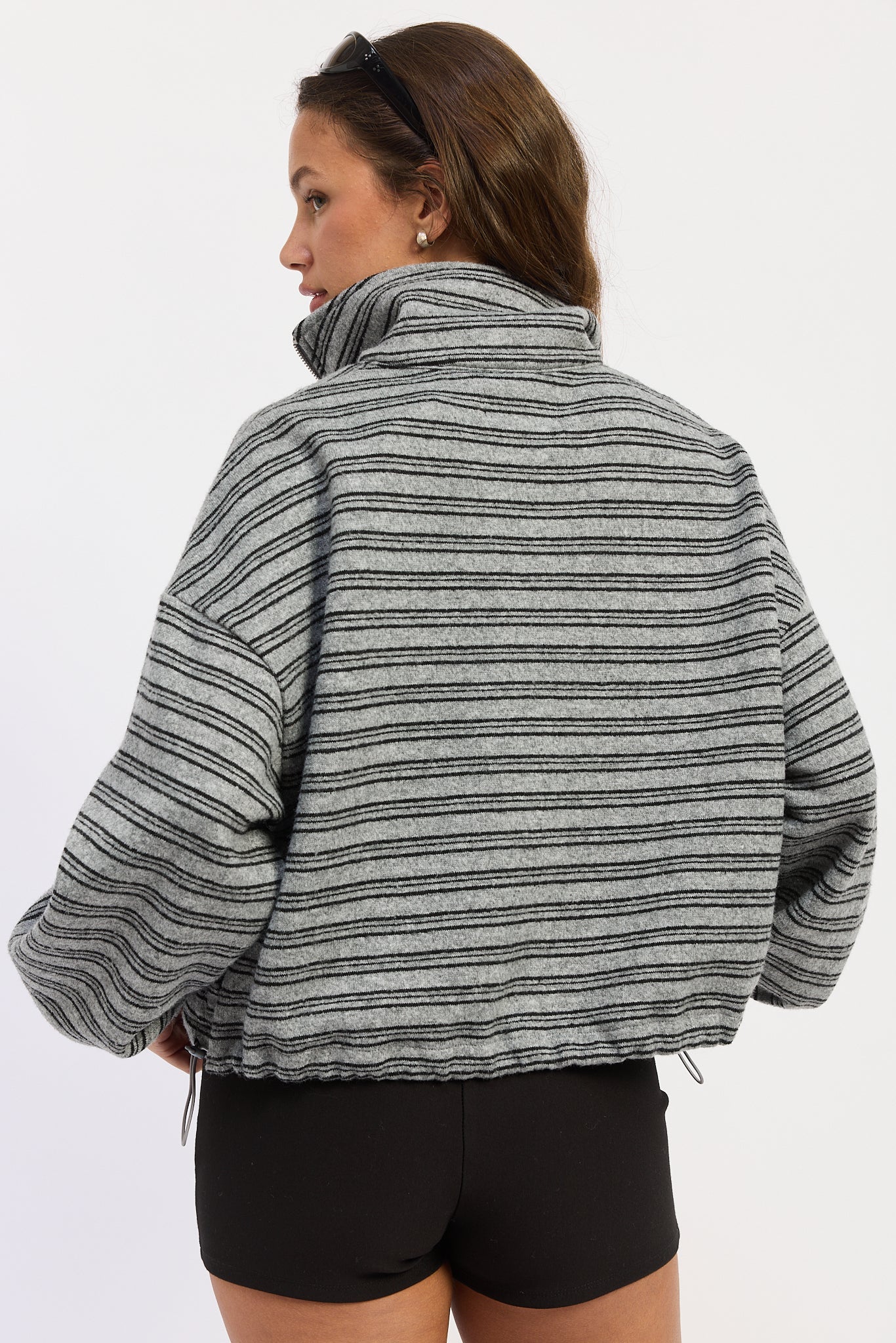 VIENNA OVERSIZED CORD SWEATER