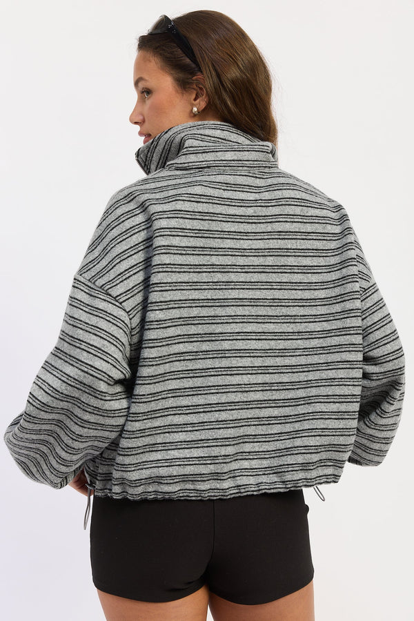 VIENNA OVERSIZED CORD SWEATER