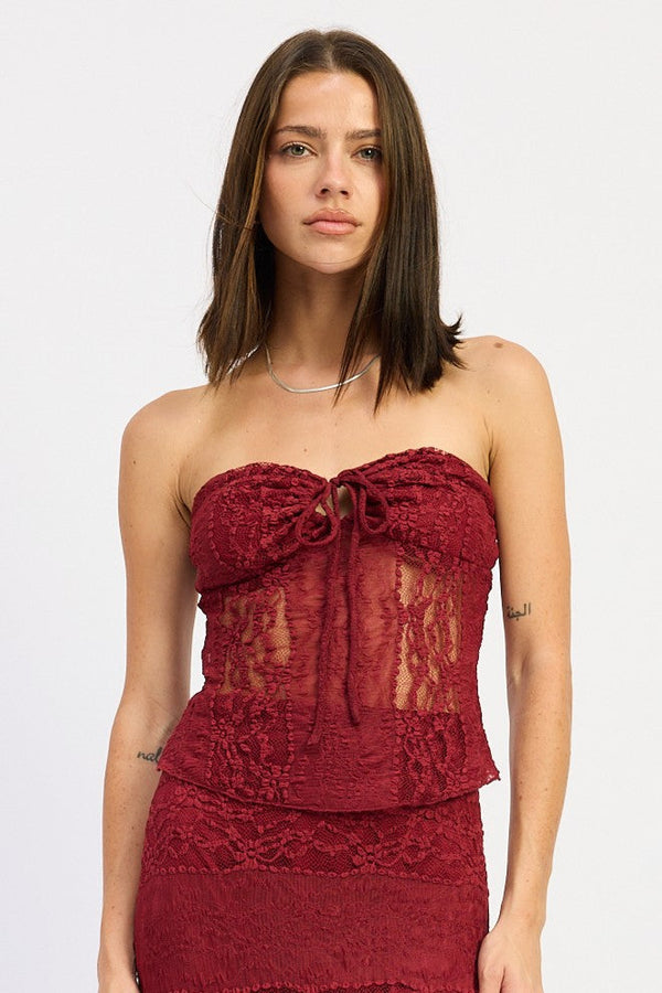 ZARA TUBE TOP