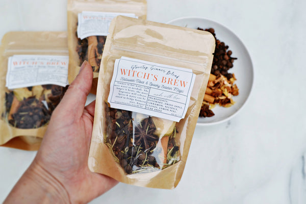 ”WITCH’S BREW” AUTUMN FALL HALLOWEEN SIMMER STOVETOP SPICES