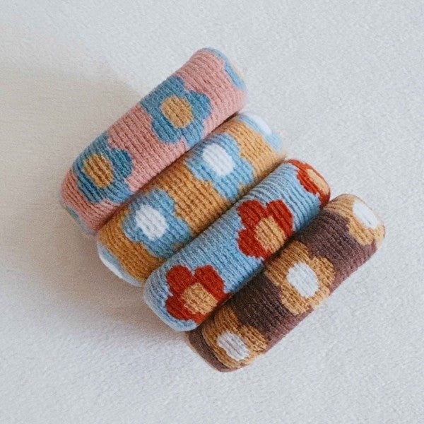 DONUT LOVELY HAIR TIES SET OF 4