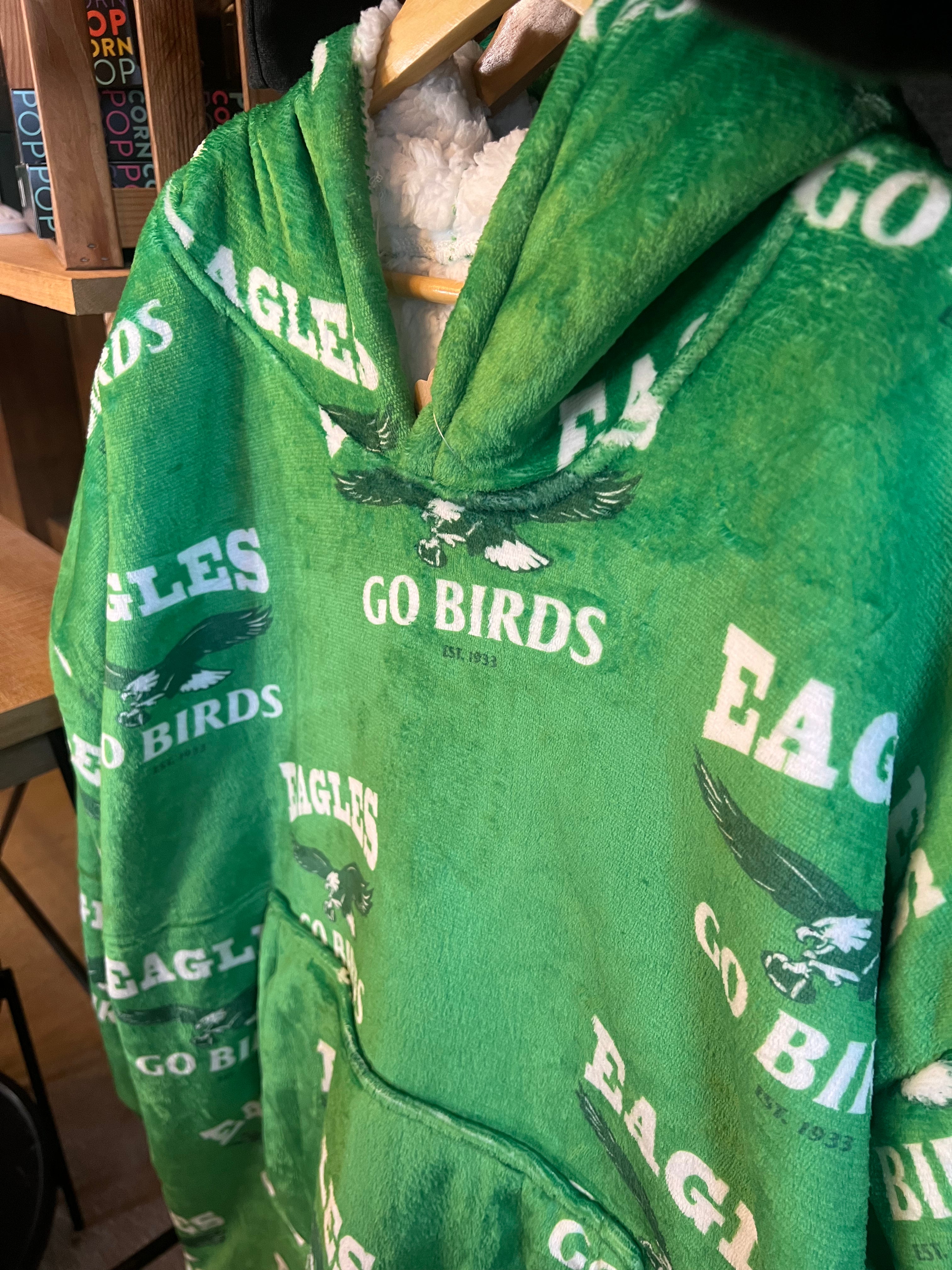 PHILADELPHIA EAGLES ONE SIZE HOODED FLEECE