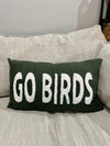 GO BIRDS LUMBAR PILLOW