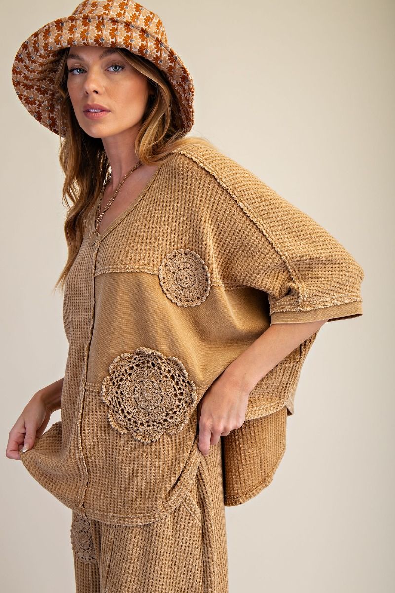 CROCHET PATCH TOP