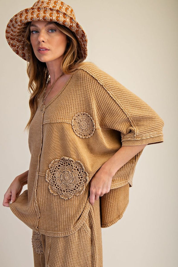 CROCHET PATCH TOP
