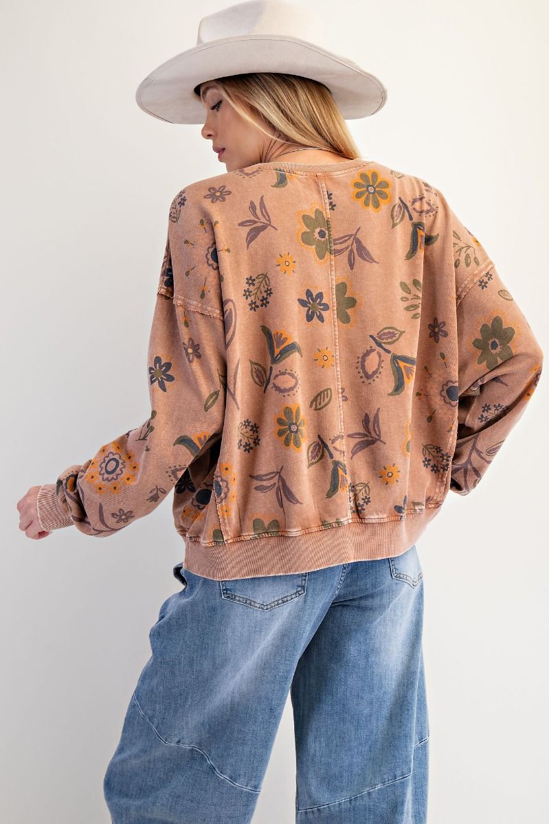 FALL FLOWER SWEATSHIRT