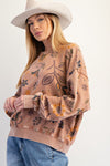 FALL FLOWER SWEATSHIRT