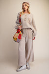 THERMAL KNIT PULLOVER SHIRT