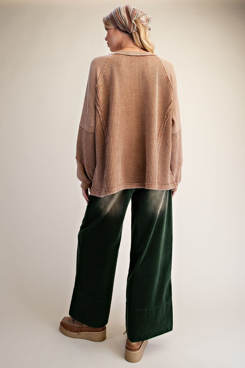 HENLEY THERMAL LONG-SLEEVED TOP