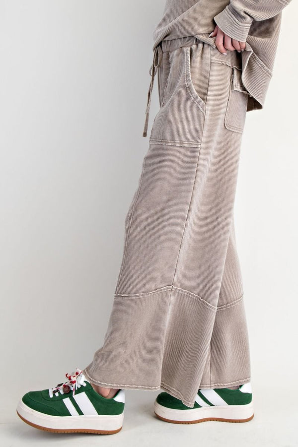 TEXTURED THERMAL PANTS