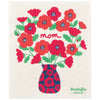 POPPY BOUQUET SWEDISH DISCHCLOTH