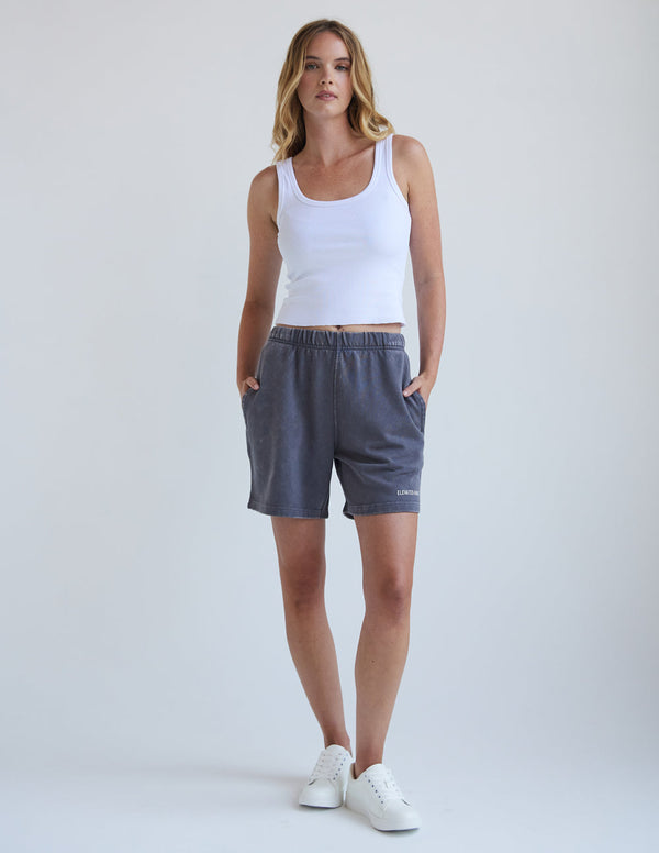 BASICS SMOKE GREY WOMEN'S SHORT