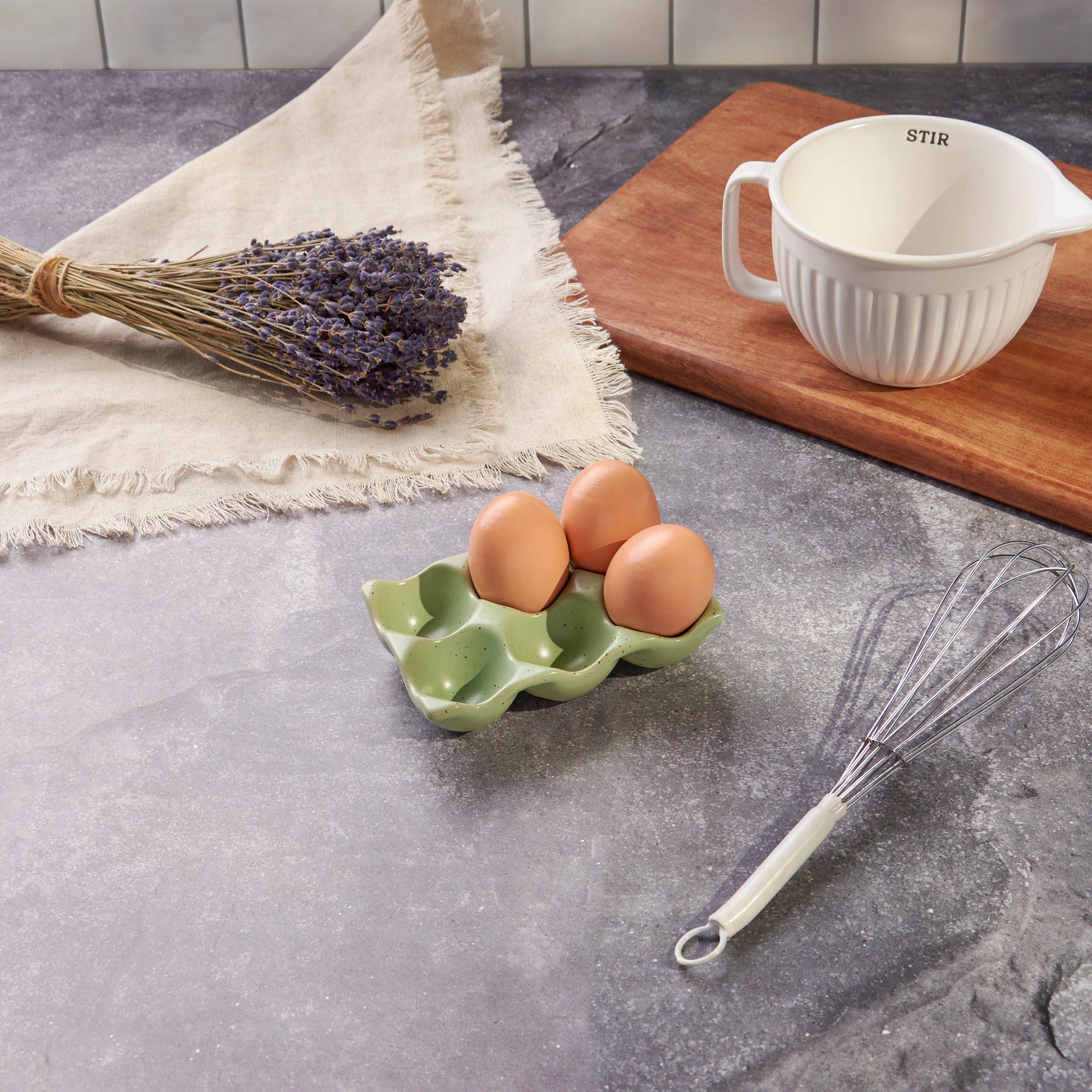 FARMHOUSE EGG HOLDER