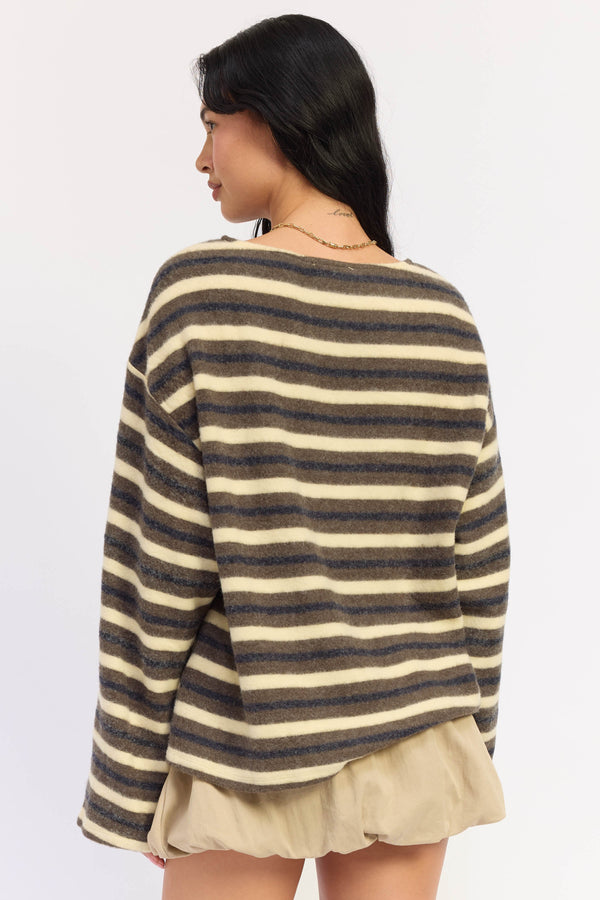 CECILY STRIPE TOP
