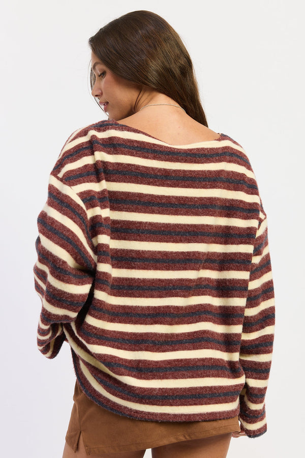 CECILY STRIPE TOP