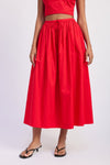 POPPY MIDI SKIRT