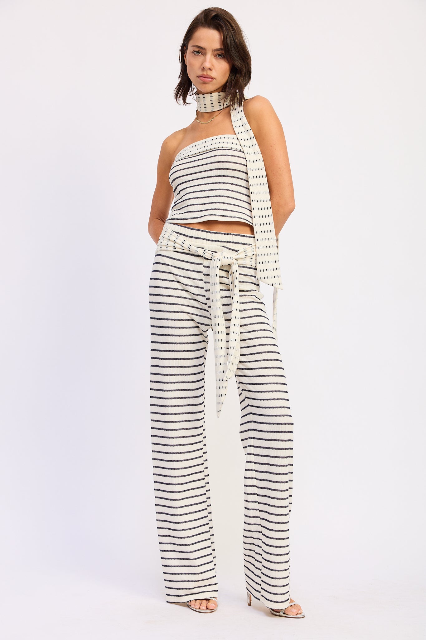 STRIA STRIPED PANTS