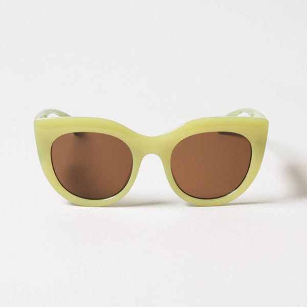 THICK BOLD ROUND FRAME SUNGLASSES