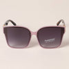 SQUIRCLE SHAPE FRAM SUNGLASSES