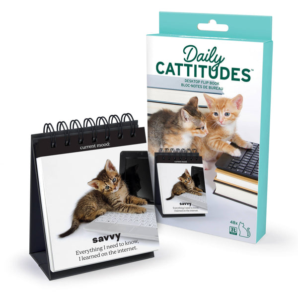 DAILY CATTITUDES - DESK FLIPCHART