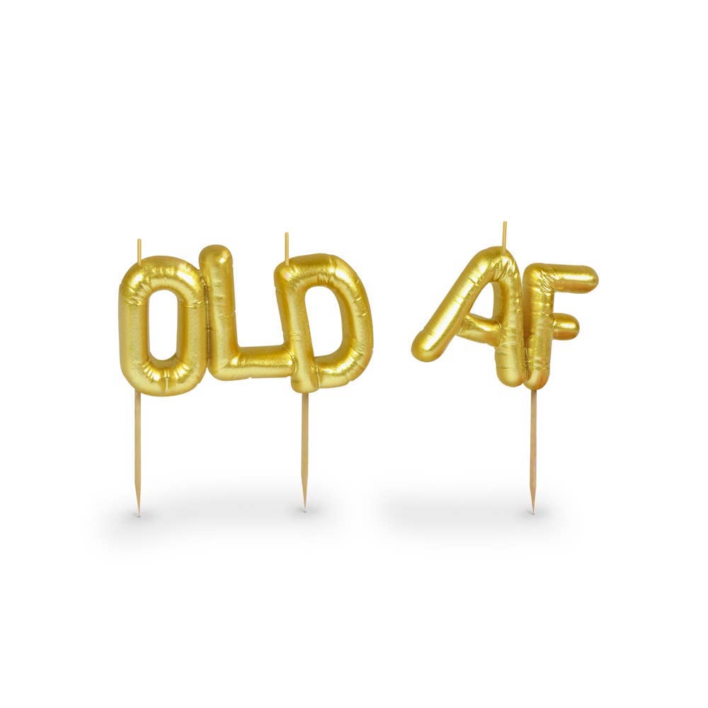 LIGHTEN UP PARTY CANDLES - OLD AF
