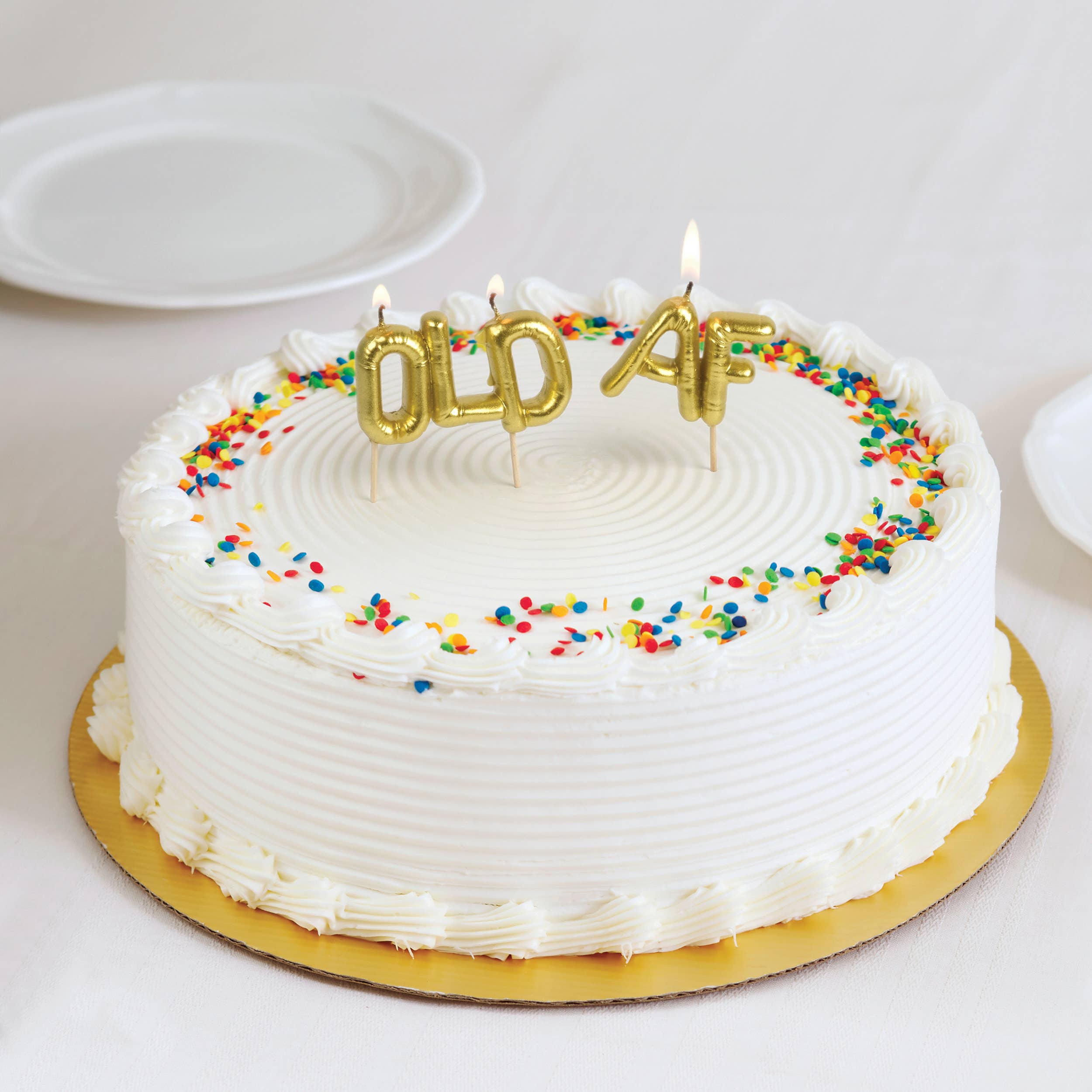 LIGHTEN UP PARTY CANDLES - OLD AF