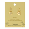 BIRTH MONTH FLOWER EARRINGS