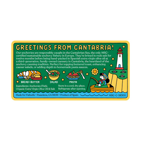 CANTABRIAN ANCHOVIES IN EXTRA VIRGIN OLIVE OIL