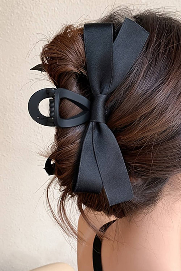 BOW DECOR LARGE HAIR CLAR CLIP