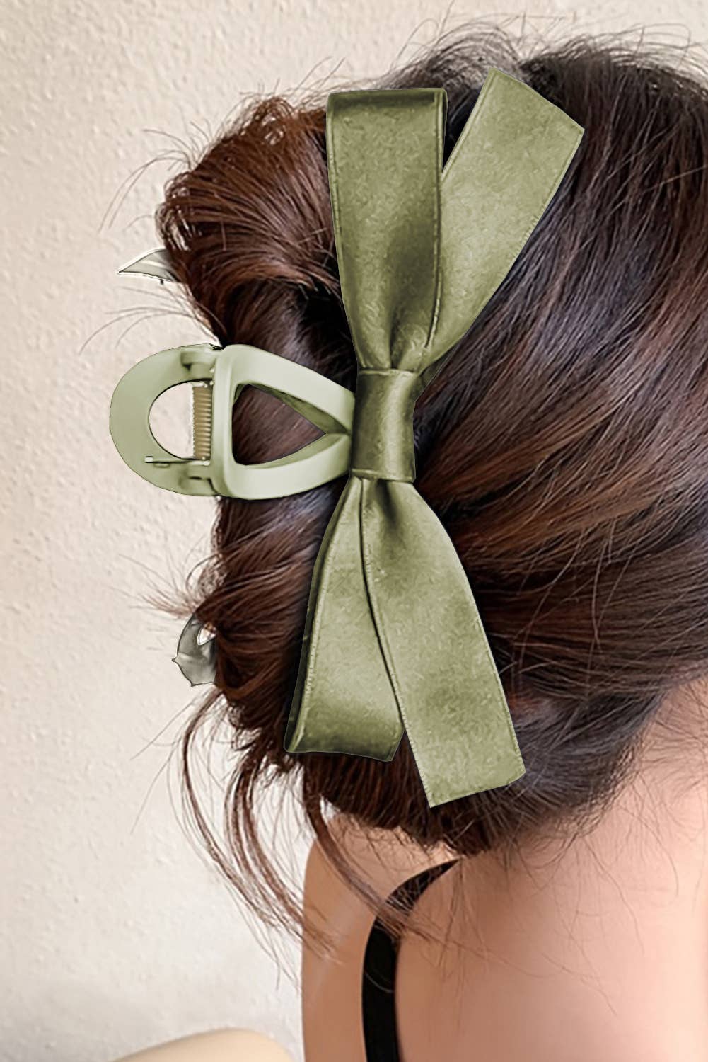 BOW DECOR LARGE HAIR CLAR CLIP