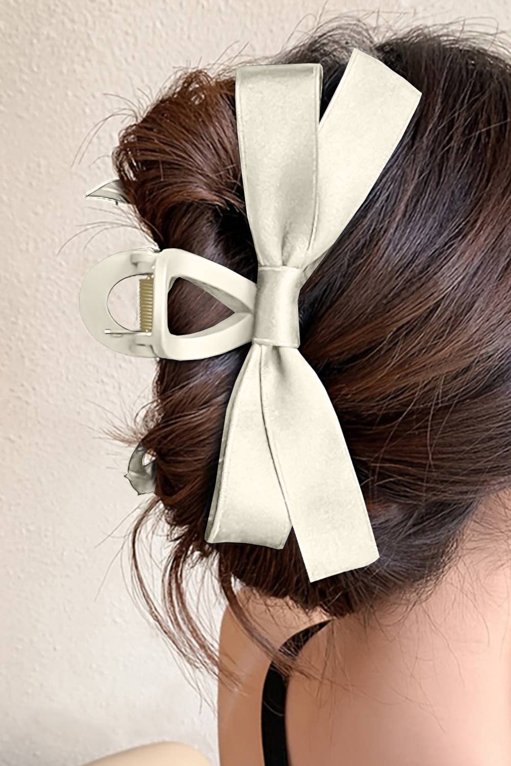 BOW DECOR LARGE HAIR CLAR CLIP