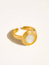 ARQUETS 18K GOLD NON-TARNISH VINTAGE RING