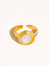 ARQUETS 18K GOLD NON-TARNISH VINTAGE RING